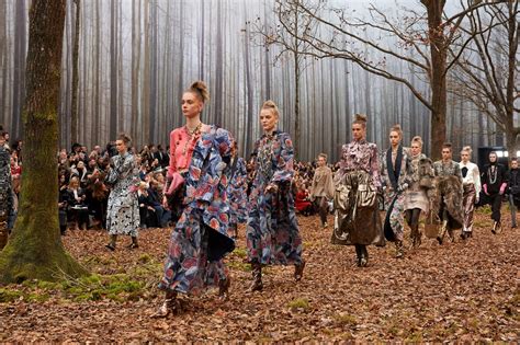 chanel runway 2018 forest|chanel runway fashion.